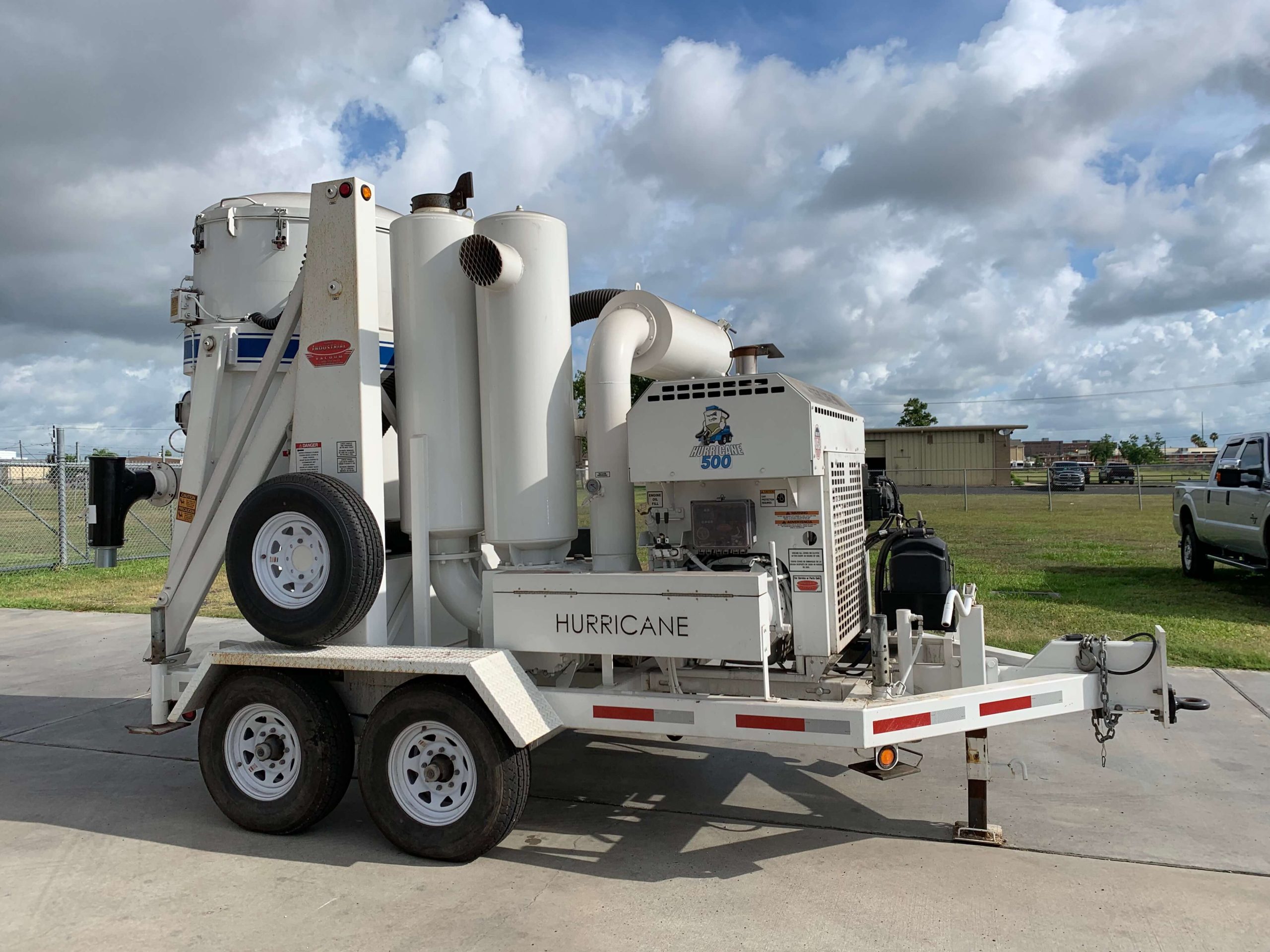 2023 Hurricane 500 Trailer Mounted Industrial Vacuum Loader – Hydro Vac ...